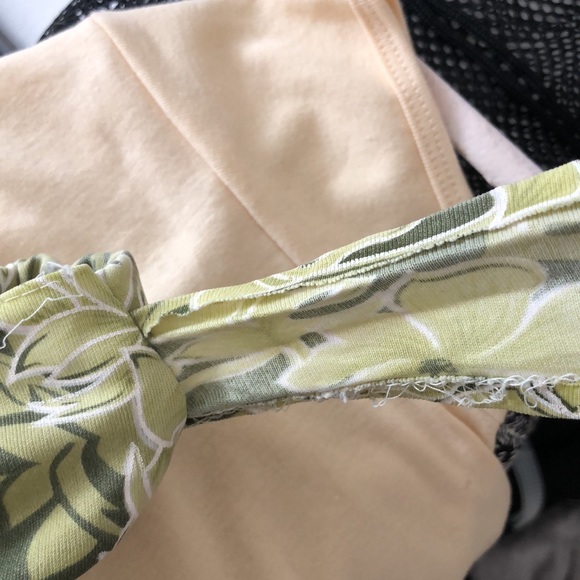 Vintage hawaiian print tribal wrap midi skirt - 90s y2k vibes - Picture 3 of 3